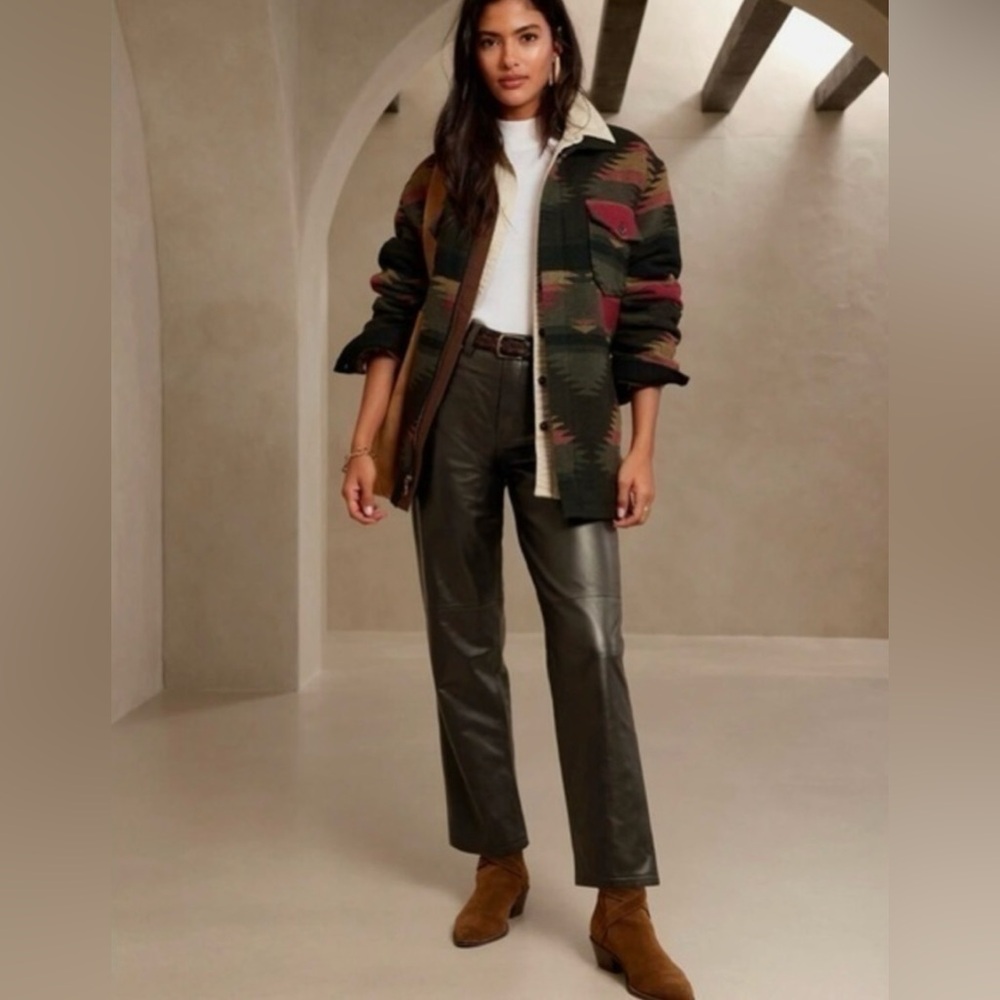 Banana Republic Leather Pants